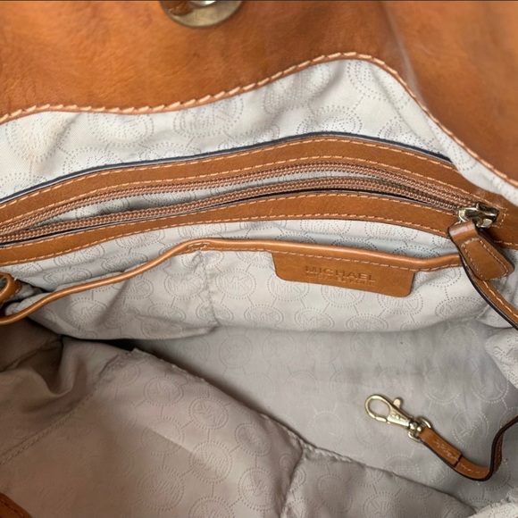 100% Authentic Michael Kors brown Hamilton bag - Picture 10 of 11